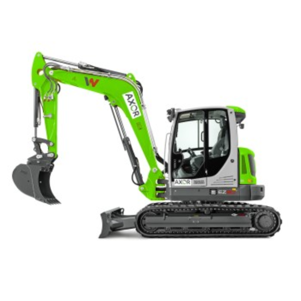 Miniexcavadora orugas 8.000 kg