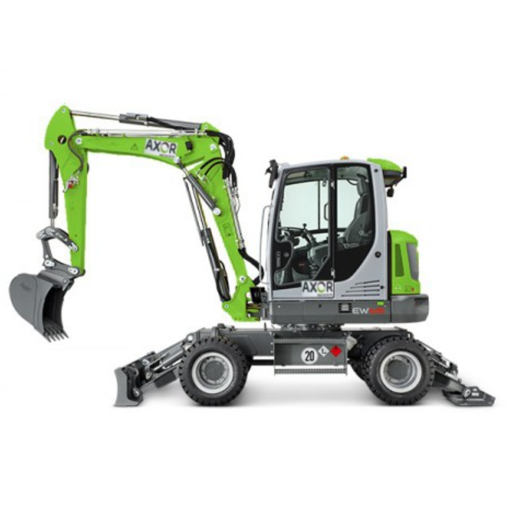Miniexcavadora ruedas 8.000 kg - Imagen 2